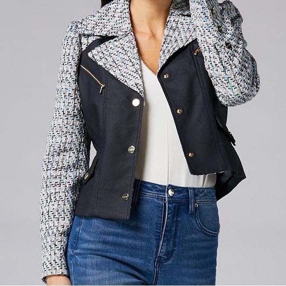 caché mixed media jacket - Picture 5 of 6